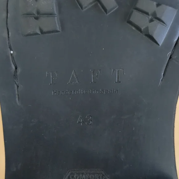 Taft The Jack in Grey/Oxblood Sz 10 US 43 EU - Picture 9 of 9